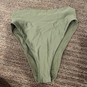Aerie green high rise bottoms
